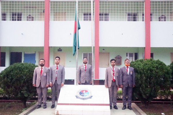 জাতীয় পতাকা অর্ধ-নমিত ভাবে উত্তোলন-২০২৫