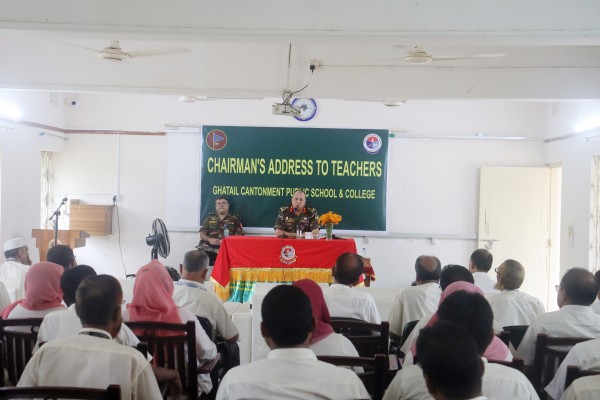 Chirman's Address to Teachers