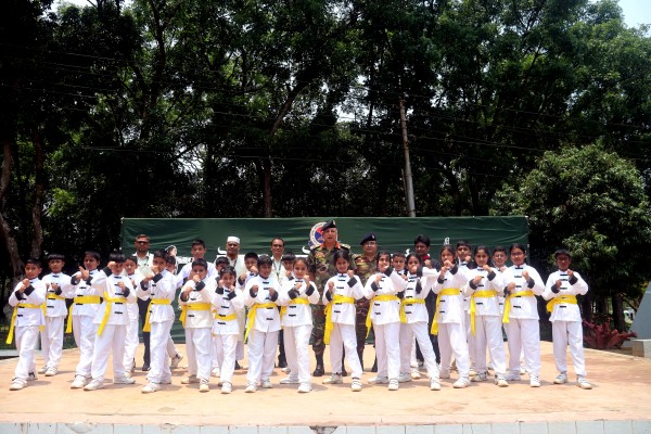 মার্শালাট শিক্ষার্থীদের ইয়েলো বেল্ট প্রদান অনুষ্ঠান