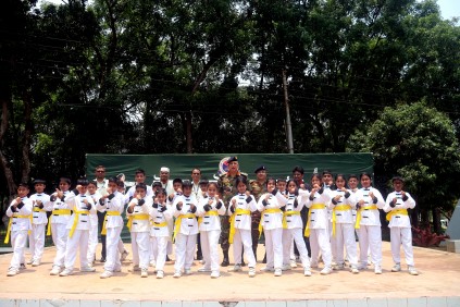 মার্শালাট শিক্ষার্থীদের ইয়েলো বেল্ট প্রদান অনুষ্ঠান